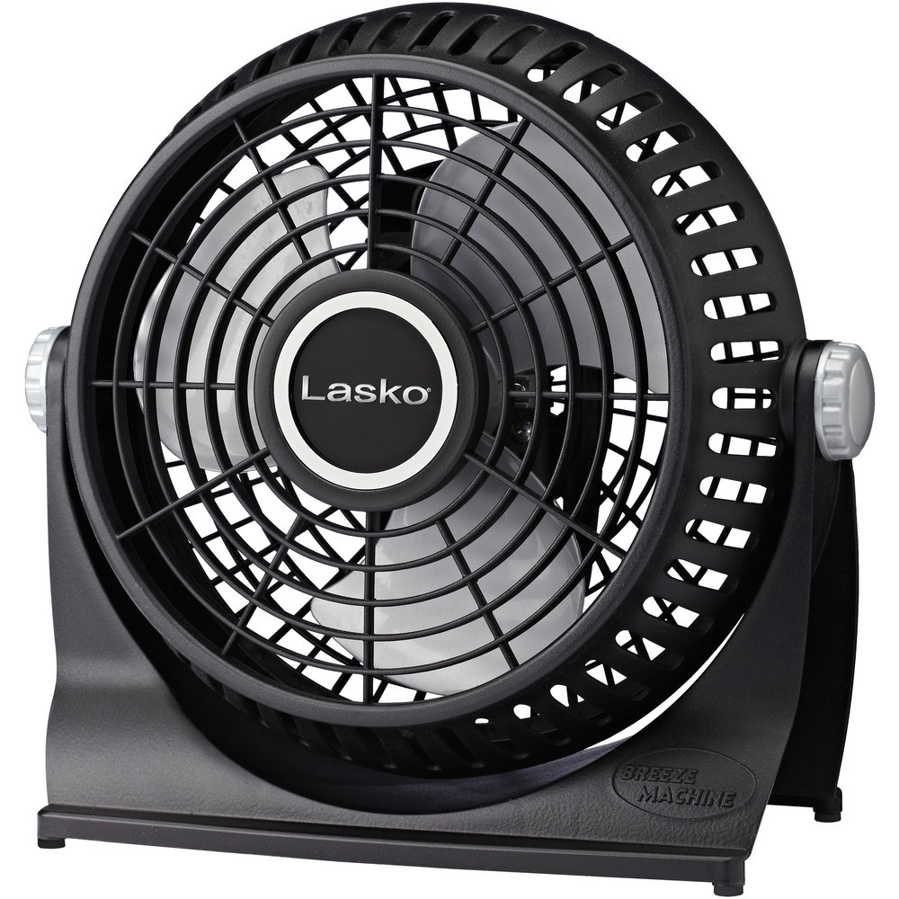 Desk & Table Fans; Fan Diameter: 10in ; Number Of Blades: 3 ; Number Of Speeds: 2 ; Oscillation: Non-Oscillating ; Power Source: Plug-In ; Indoor/Outdoor: Indoor
